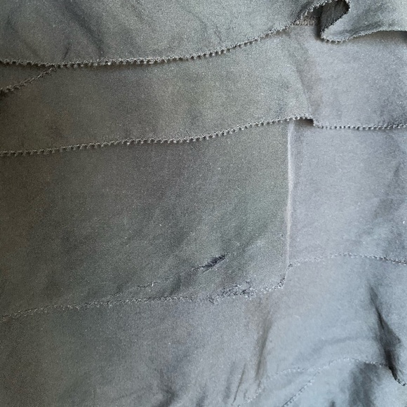 Club Monaco Tiered Ruffled Silk Top - Picture 8 of 9